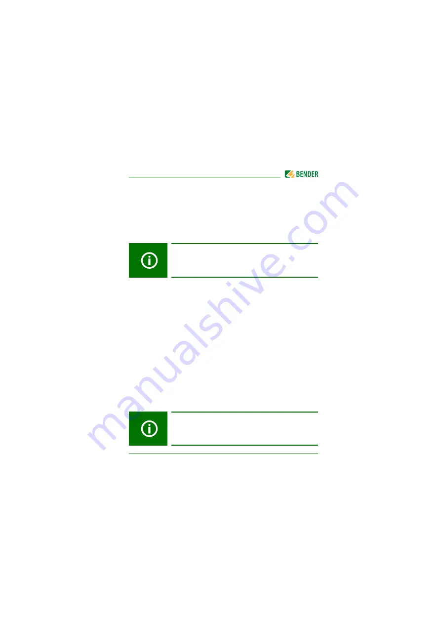 Bender RCMS460 Manual Download Page 67