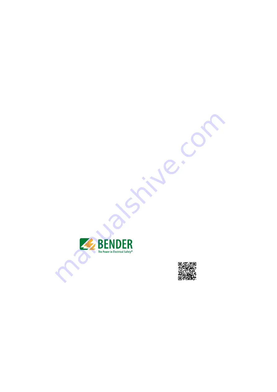 Bender RFID110-L1 Manual Download Page 20