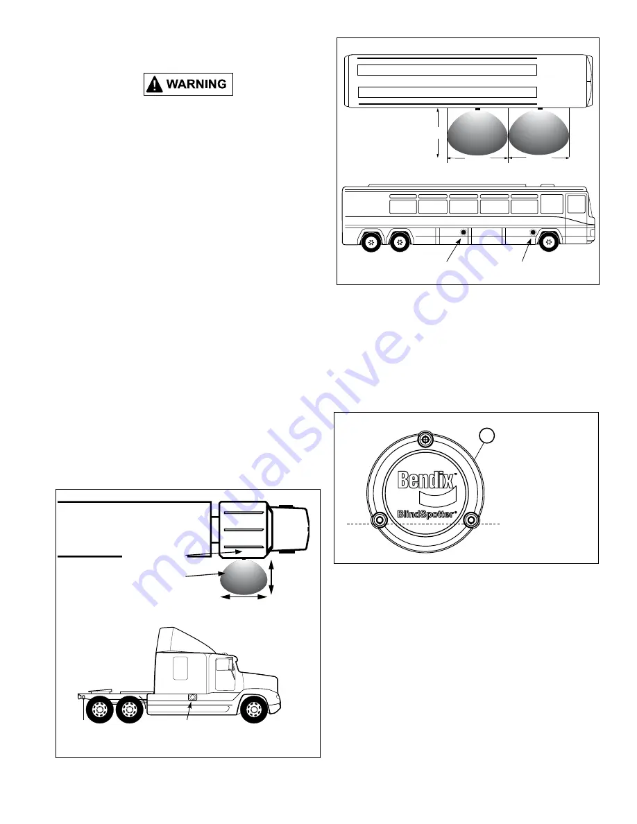 BENDIX BlindSpotter Installation Instructions Manual Download Page 3