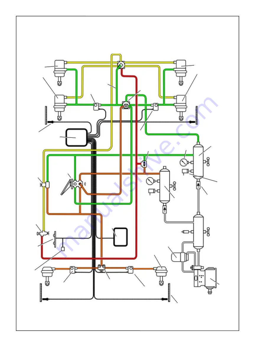 BENDIX R-12DC DBL CHECK RELAY VALVE Manual Download Page 6