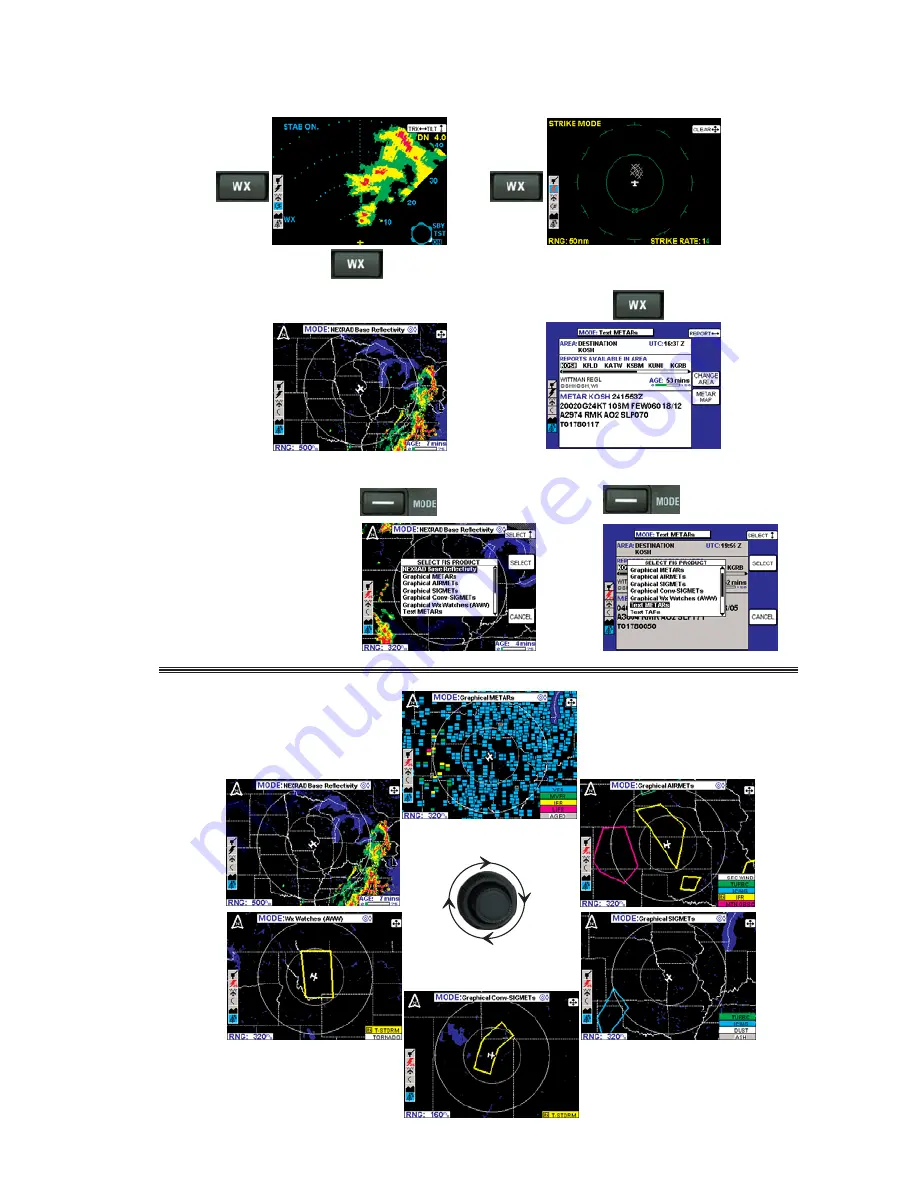 BENDIXKing KMD 550 Quick Reference Download Page 9