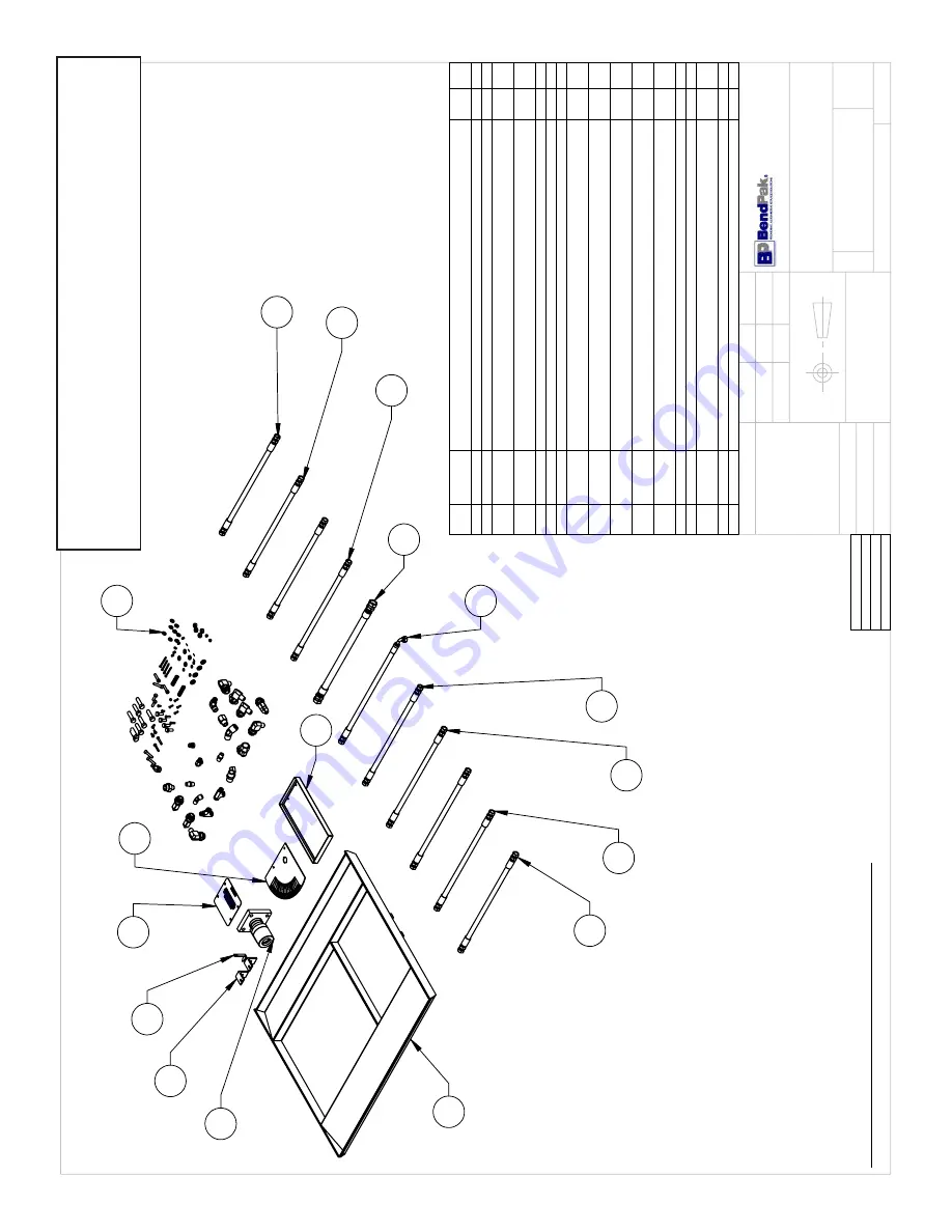 BendPak 1302-BA Скачать руководство пользователя страница 56