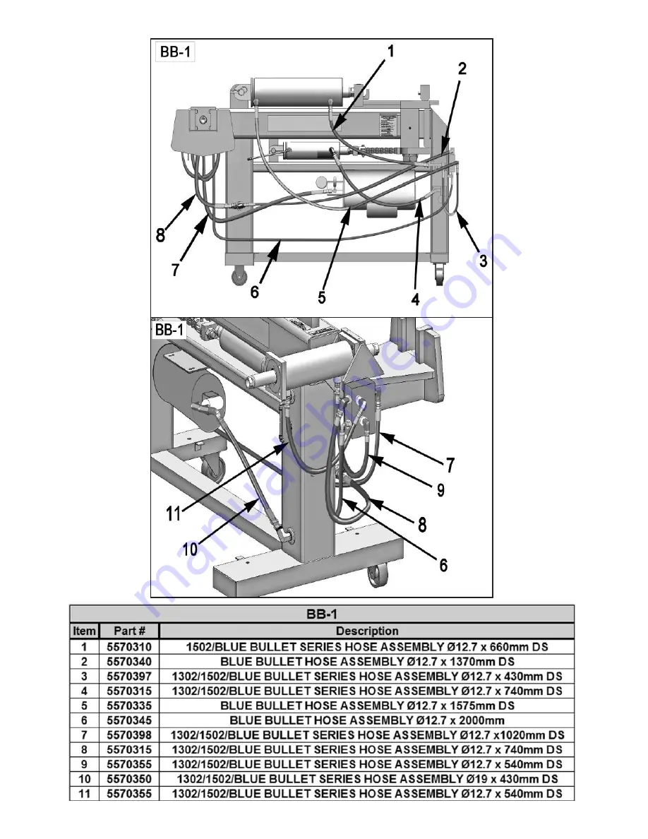 BendPak 1302-BA Скачать руководство пользователя страница 58