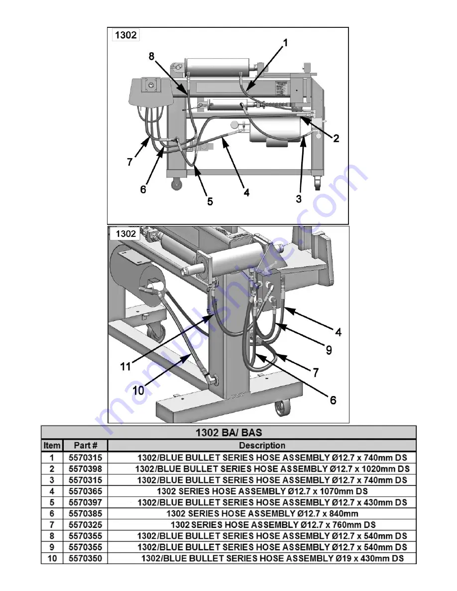 BendPak 1302-BA Скачать руководство пользователя страница 59