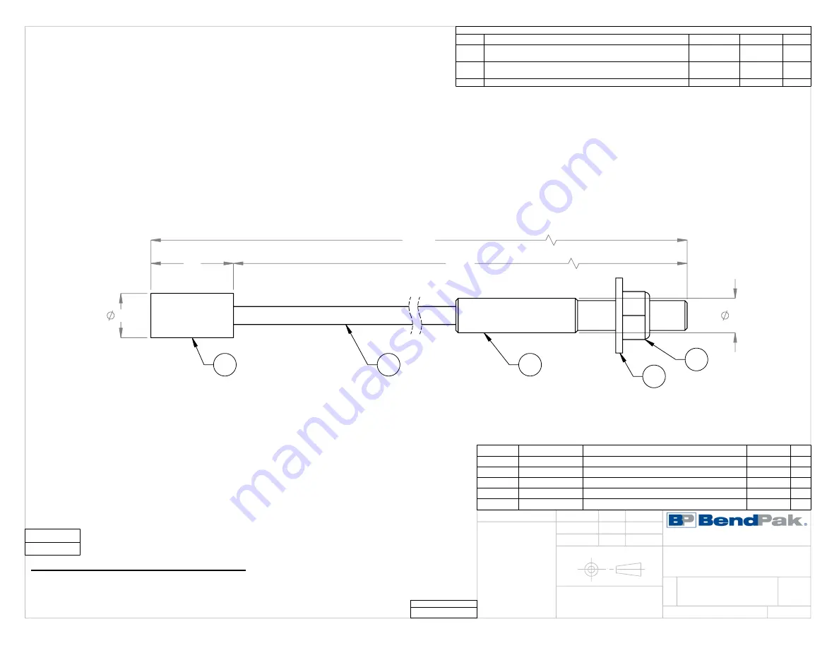 BendPak 5175004 Service Manual Download Page 18