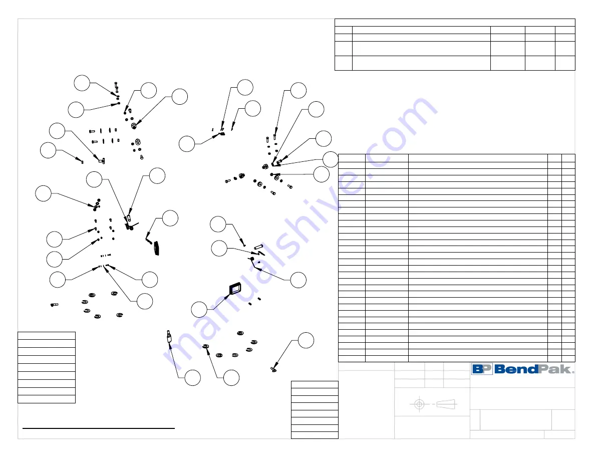 BendPak 5175194 Service Manual Download Page 13