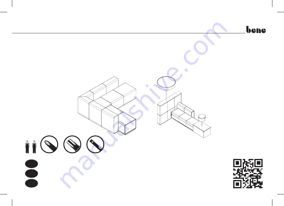 BENE PARCS CAUSEWAY Assembly And Operating Instructions Manual Download Page 1