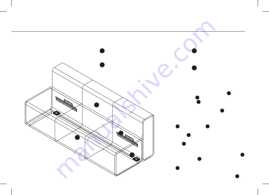 BENE PARCS CAUSEWAY Assembly And Operating Instructions Manual Download Page 5