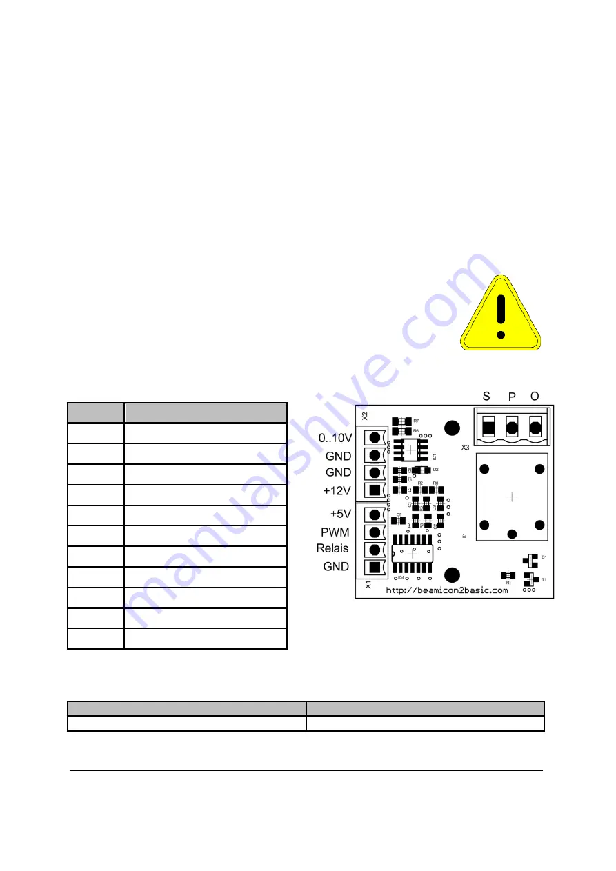 Benezan Electronics Beamicon2Basic Installation Manual Download Page 13