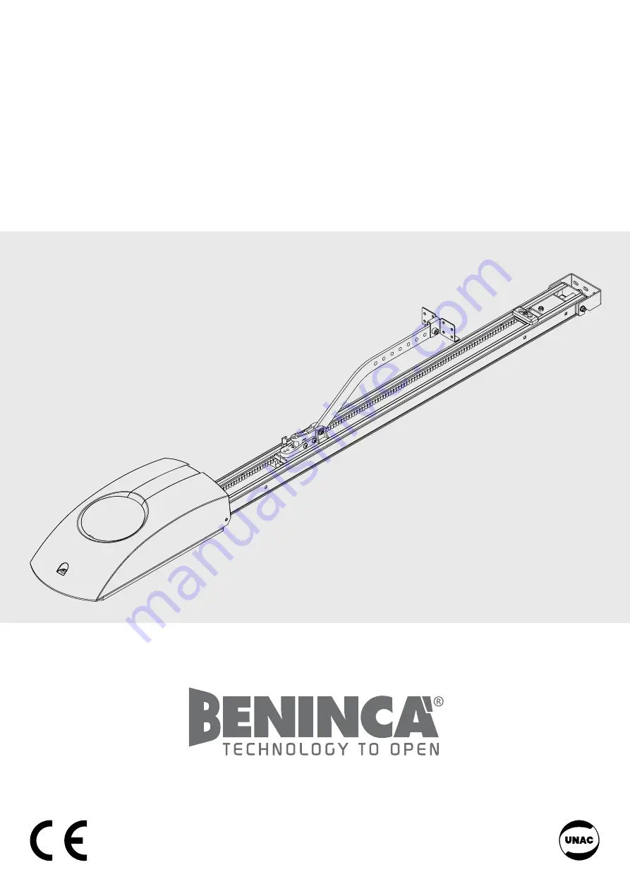 Beninca JM.3 Скачать руководство пользователя страница 1