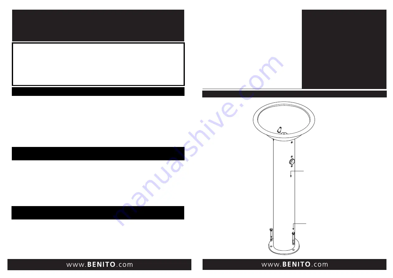 BENITO INOX UM508I Скачать руководство пользователя страница 1