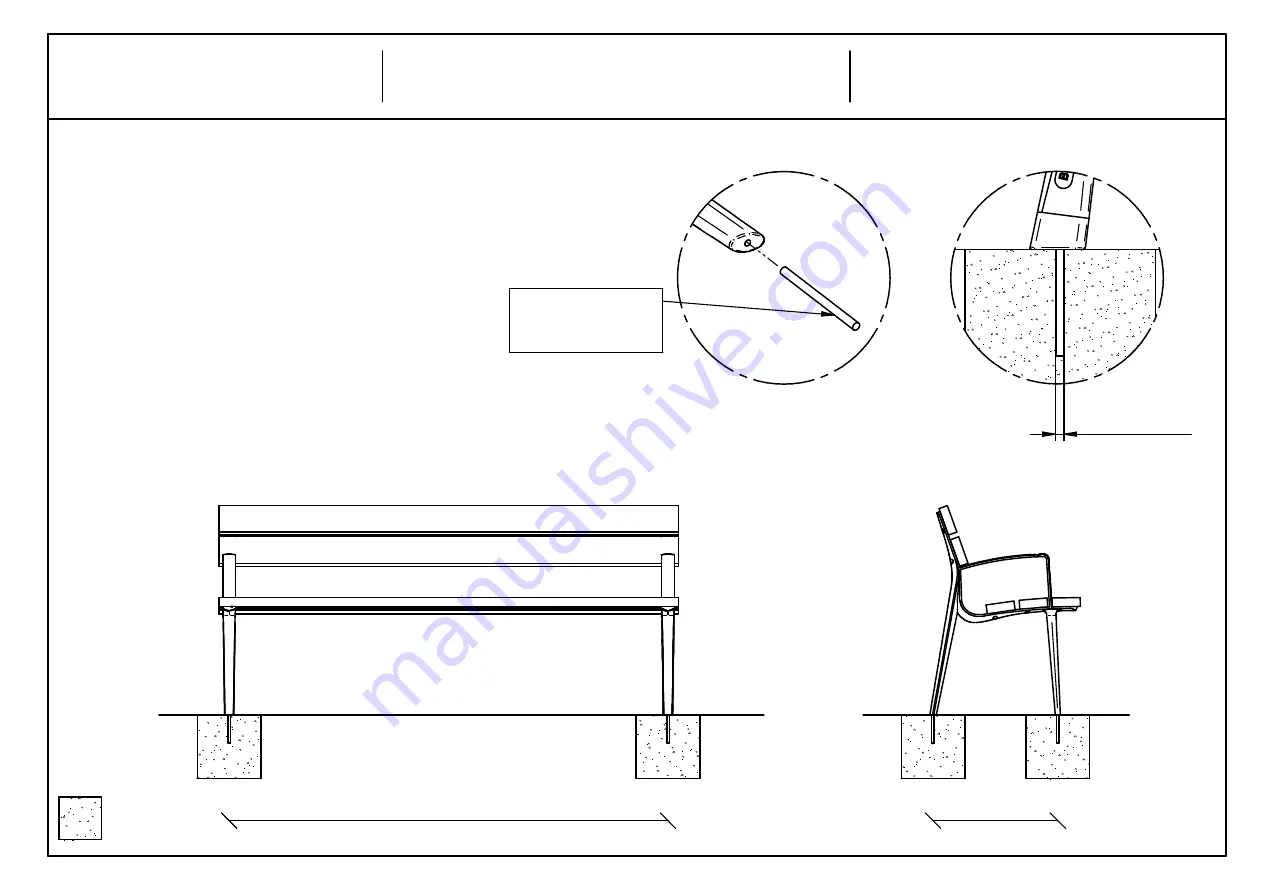 BENITO Oslo UM319 Anchoring Instructions Download Page 1