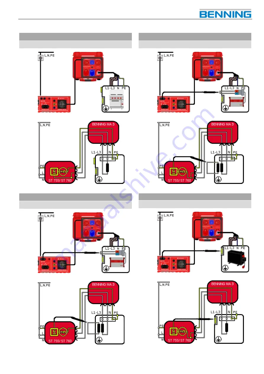 Benning 044159 Operating Manual Download Page 8