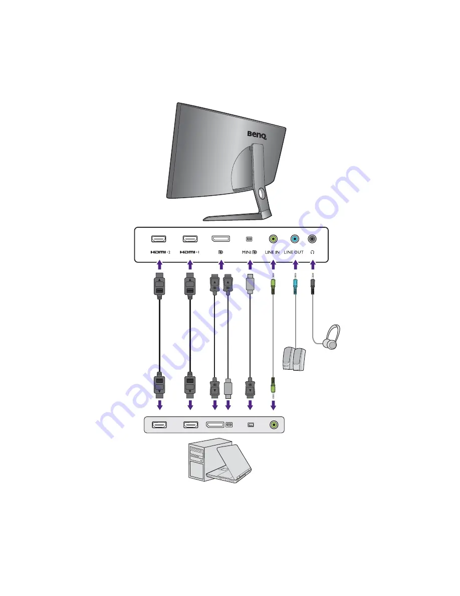 BenQ EX3200R User Manual Download Page 8