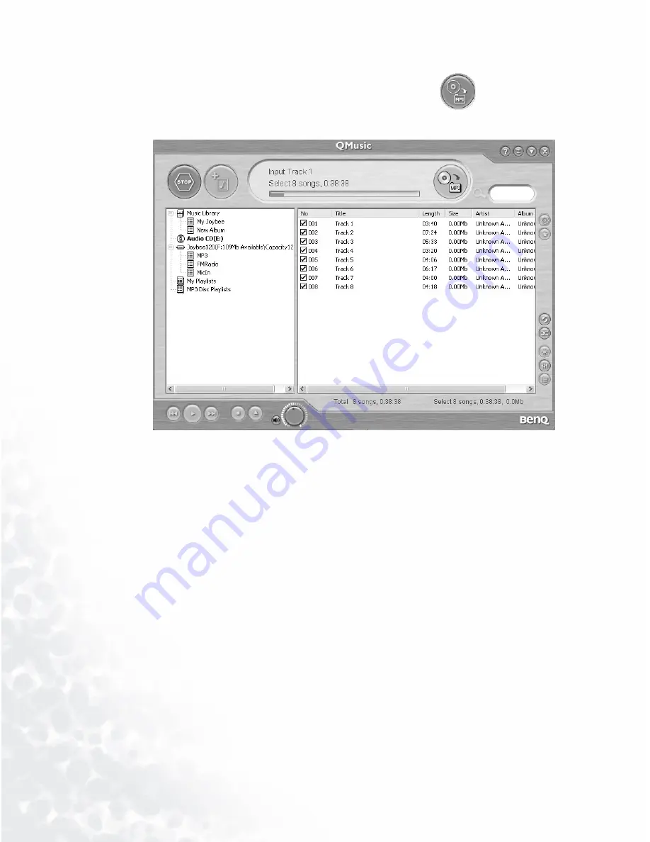 BenQ Joybee 120 User Manual Download Page 28