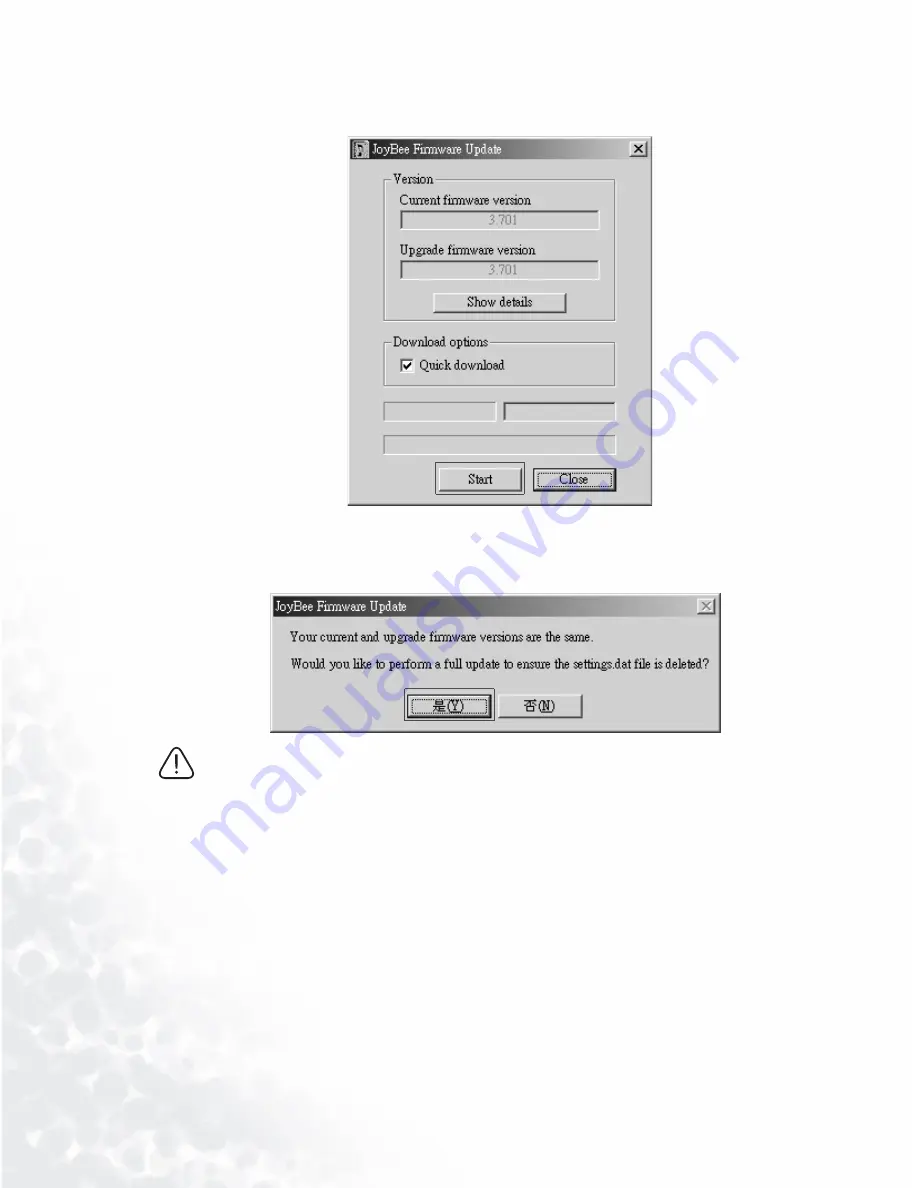 BenQ Joybee 120 User Manual Download Page 68