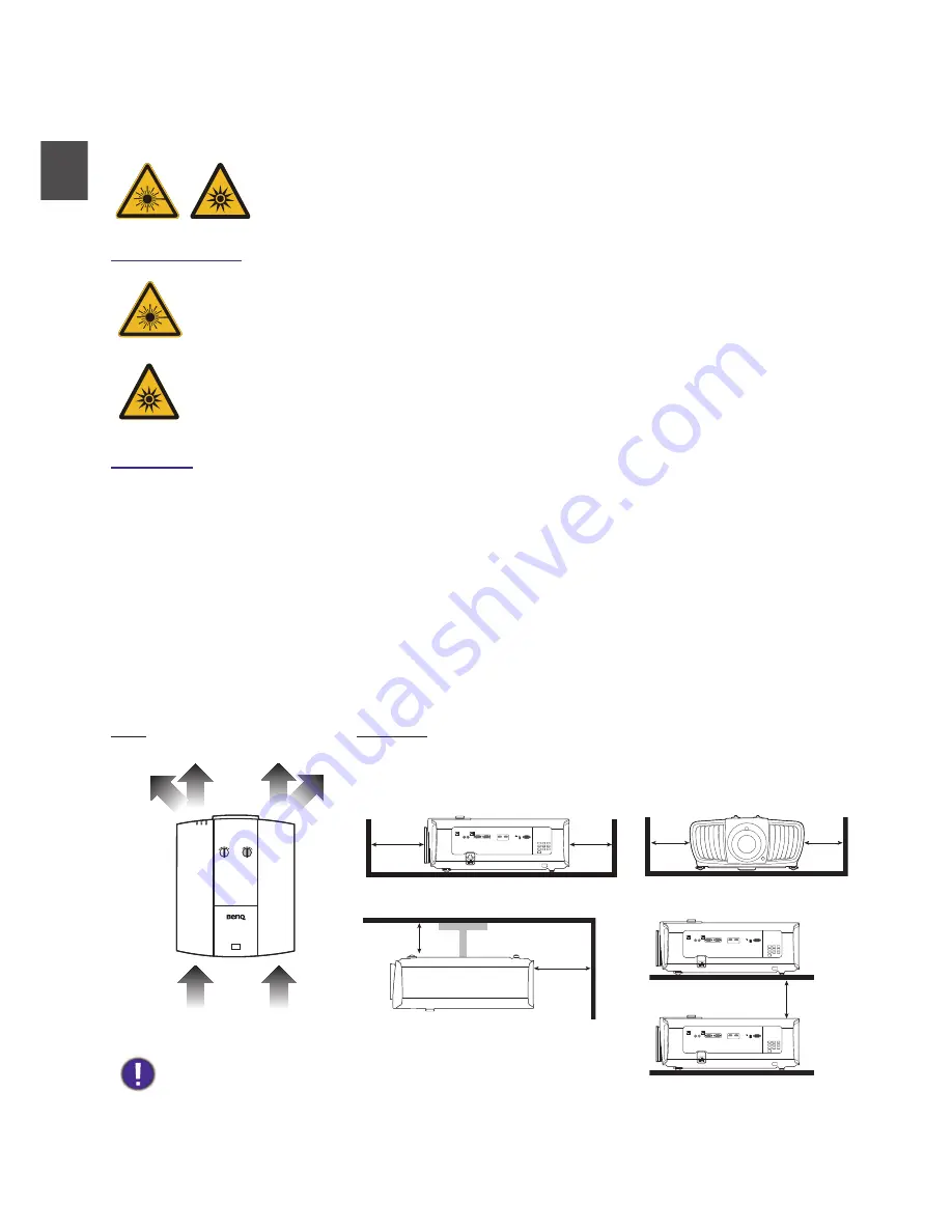 BenQ LK970 Installation Manual Download Page 17