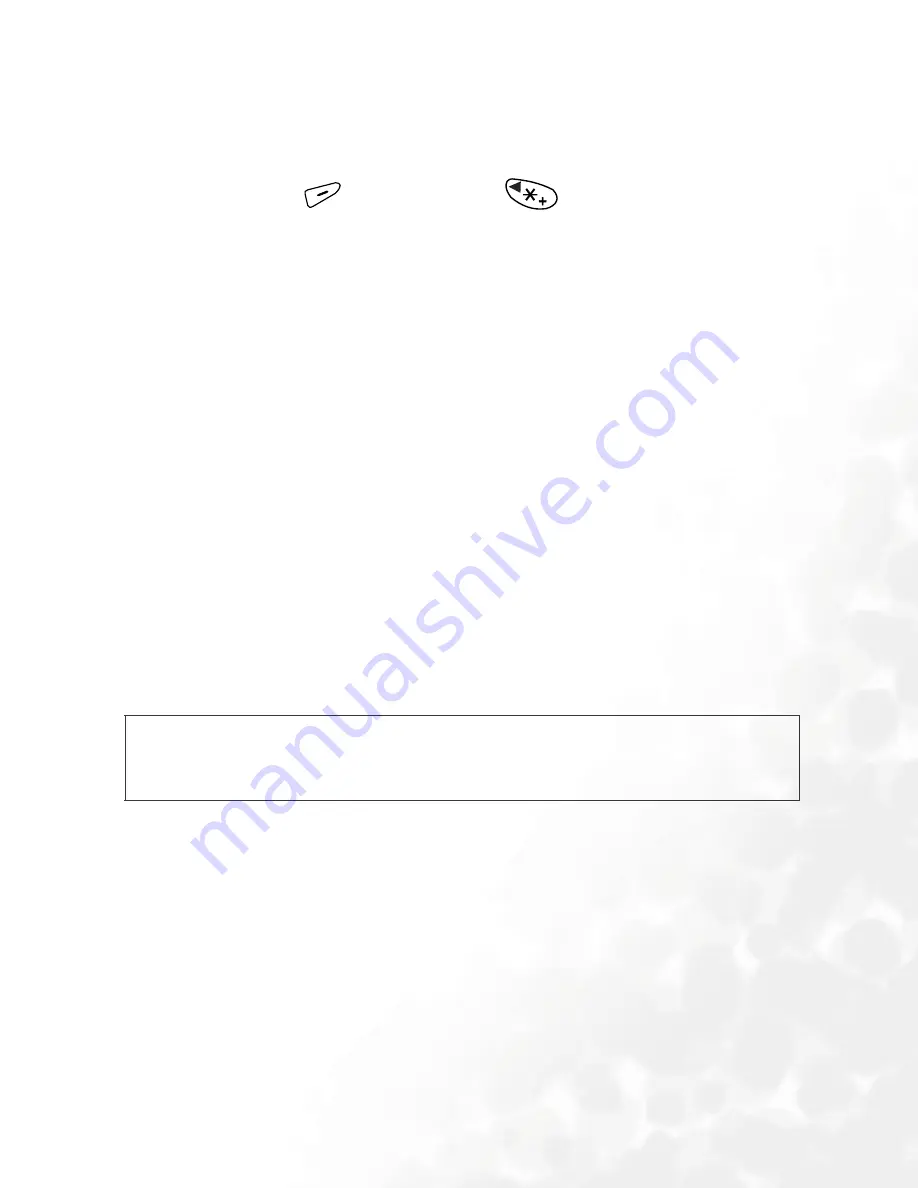 BenQ M555C User Manual Download Page 125