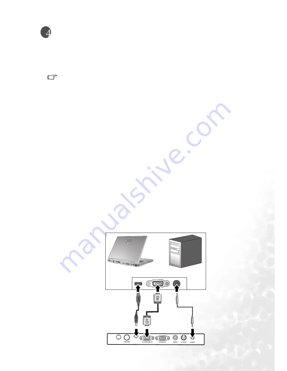 BenQ Mainstream MP620p User Manual Download Page 21