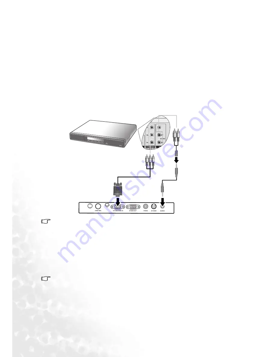 BenQ Mainstream MP620p User Manual Download Page 24