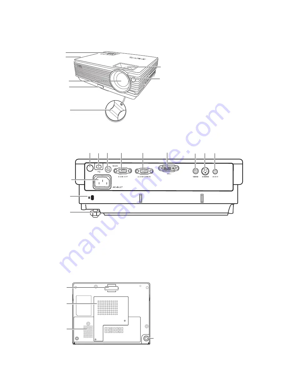 BenQ MP721 - XGA DLP Projector User Manual Download Page 11