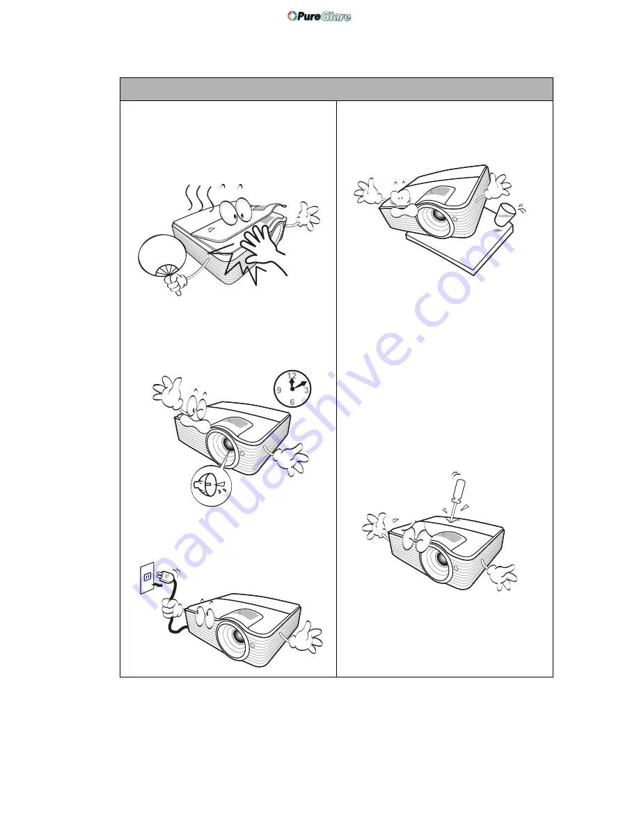 BenQ MP776 - XGA DLP Projector User Manual Download Page 4