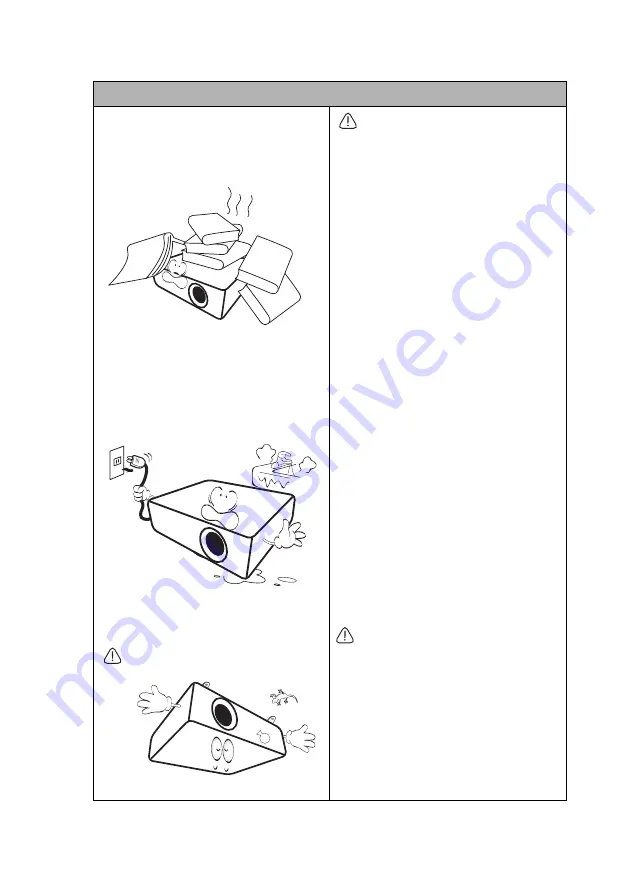 BenQ MS3081+ User Manual Download Page 6