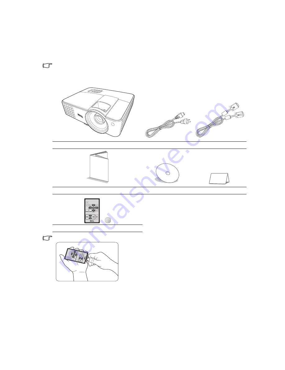 BenQ MS502 User Manual Download Page 8