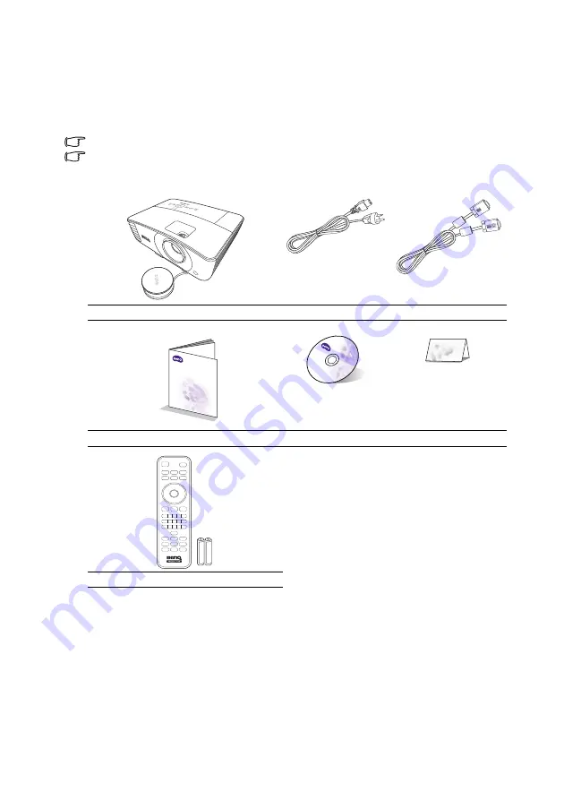 BenQ MU686 User Manual Download Page 8