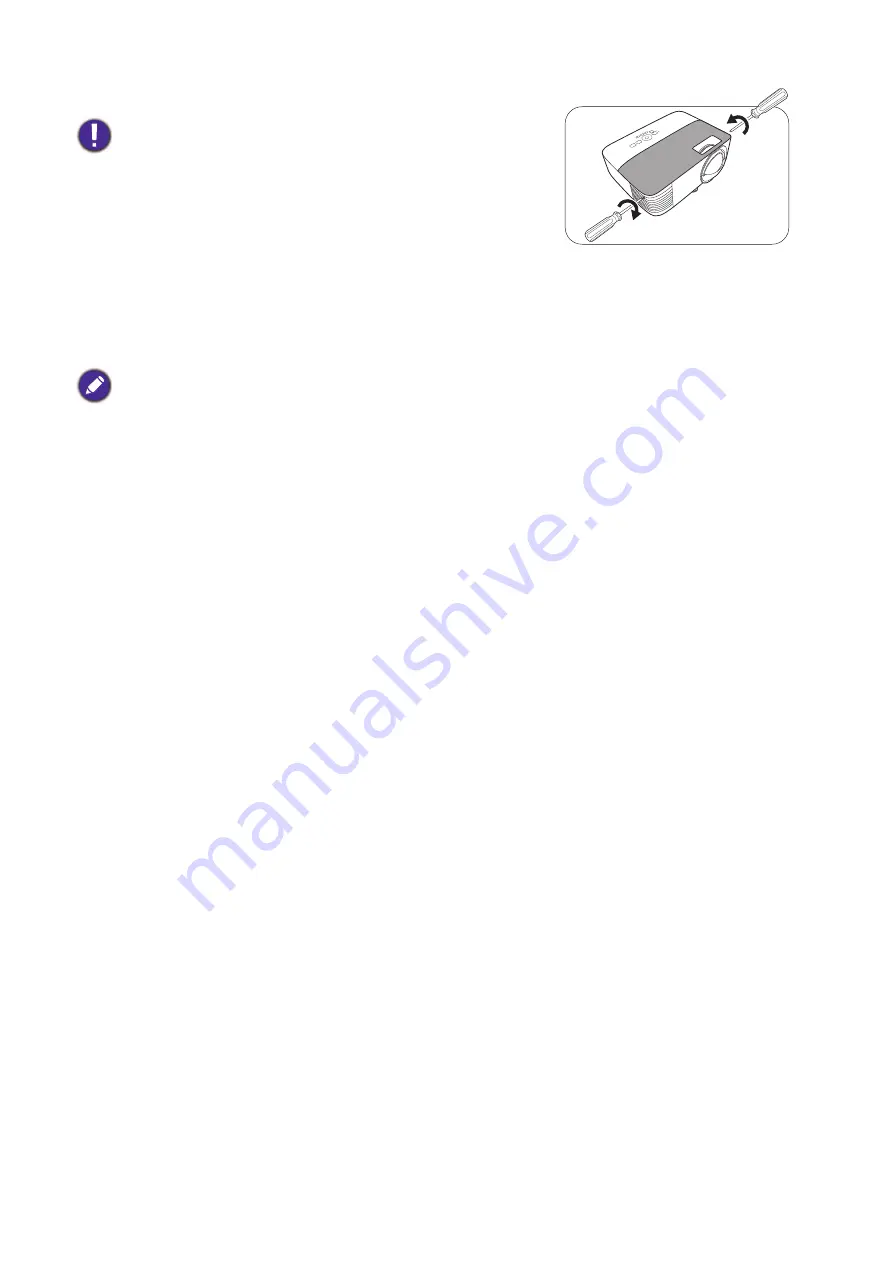 BenQ MW809STH User Manual Download Page 40