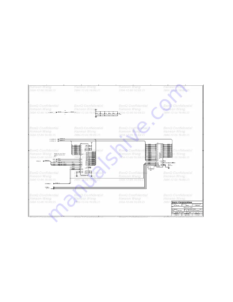 BenQ PB8250 - XGA DLP Projector Service Manual Download Page 87