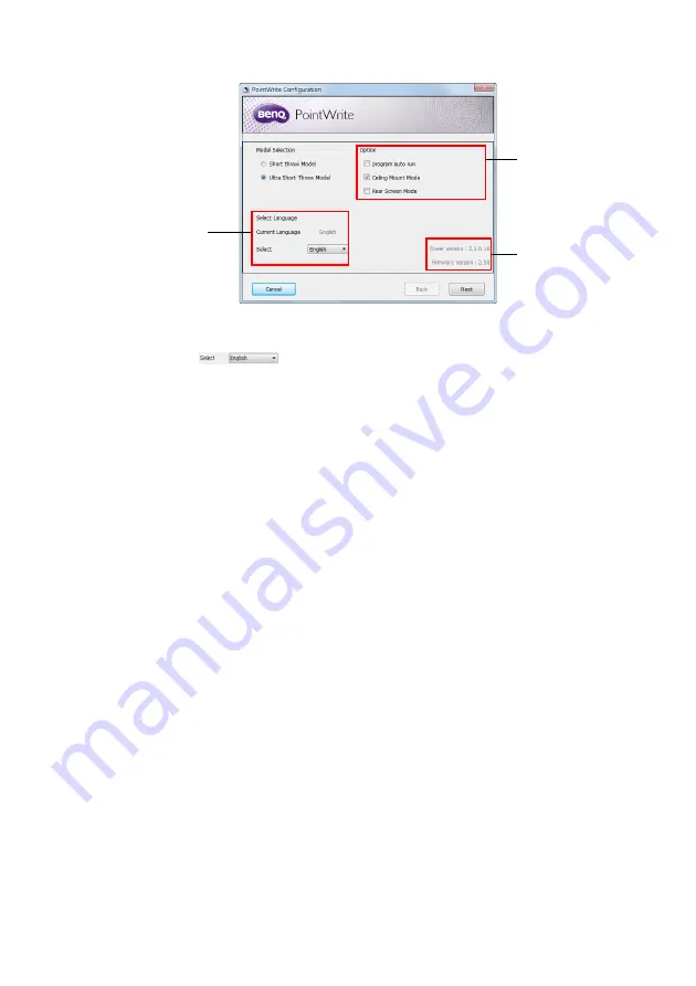 BenQ PointWrite PT02 Скачать руководство пользователя страница 16