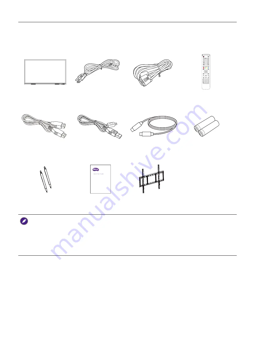 BenQ RE6503 User Manual Download Page 10