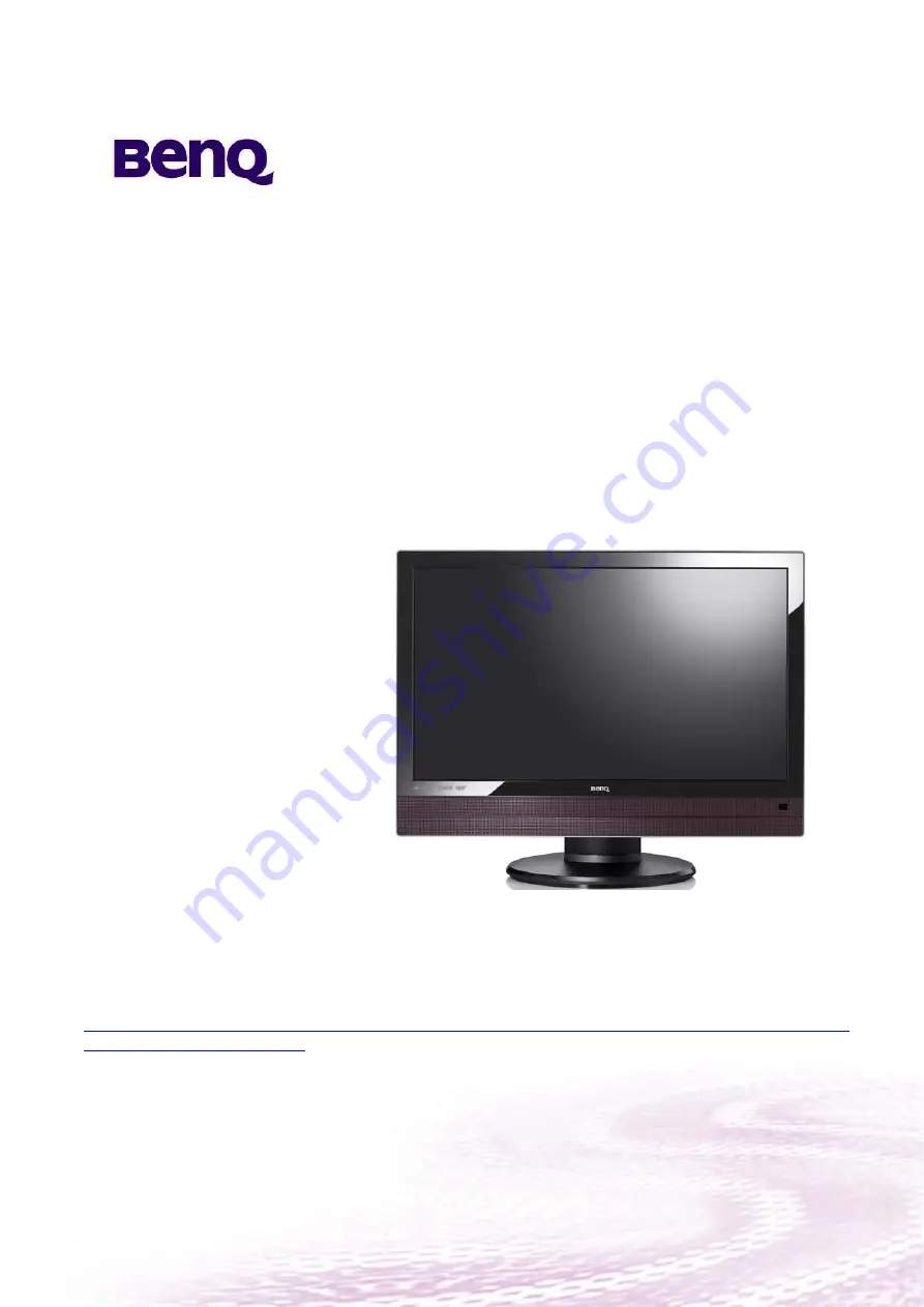 BenQ SE2241 Product Service Manual Download Page 1