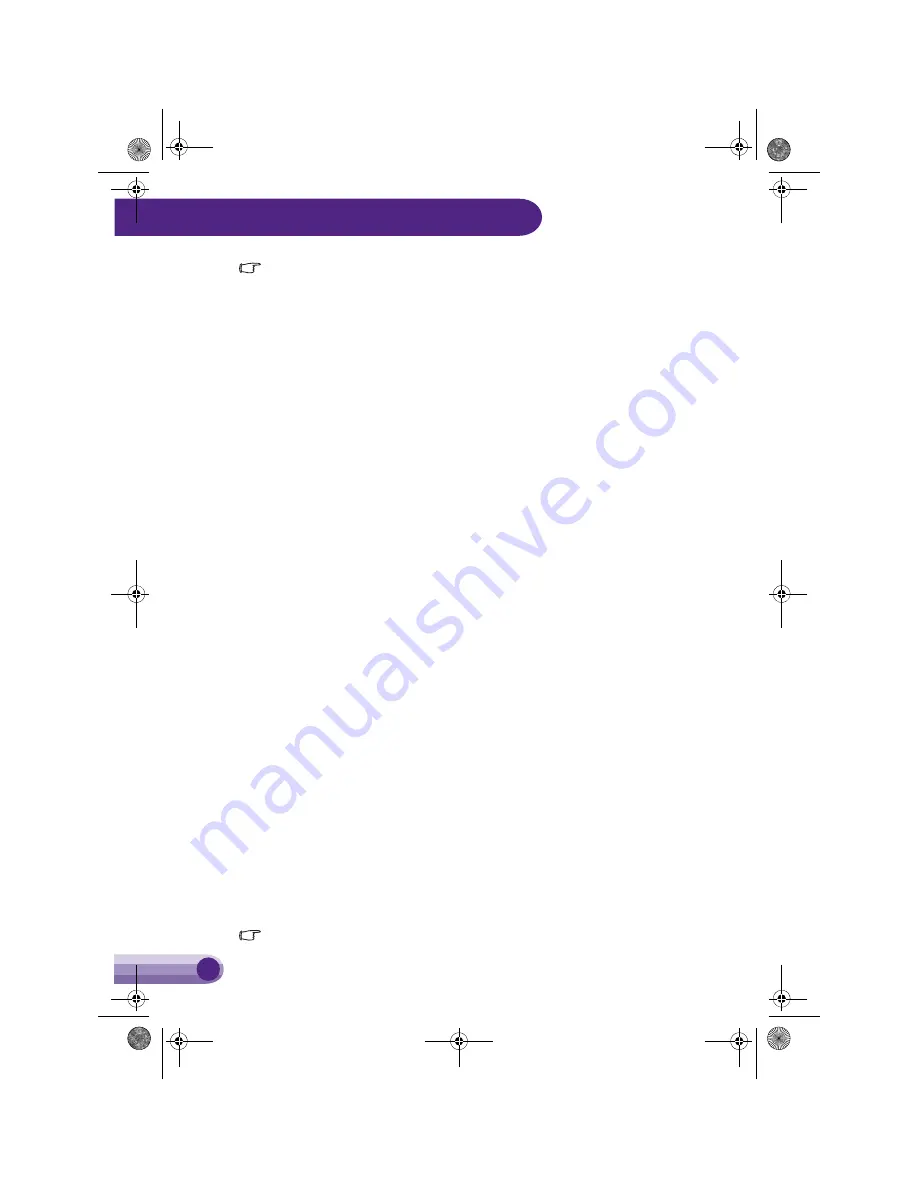 BenQ SU917 User Manual Download Page 21