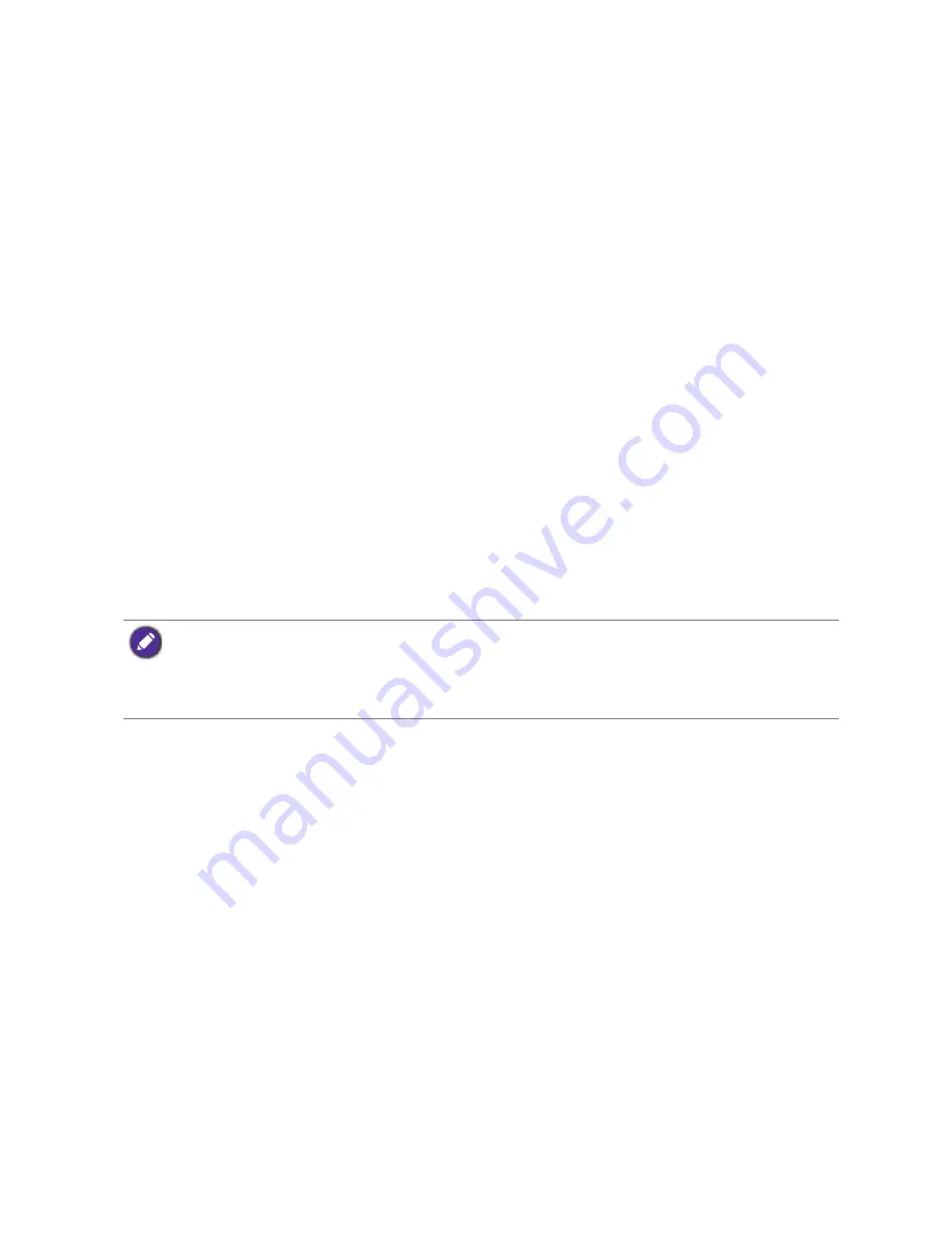 BenQ XL2420T User Manual Download Page 21