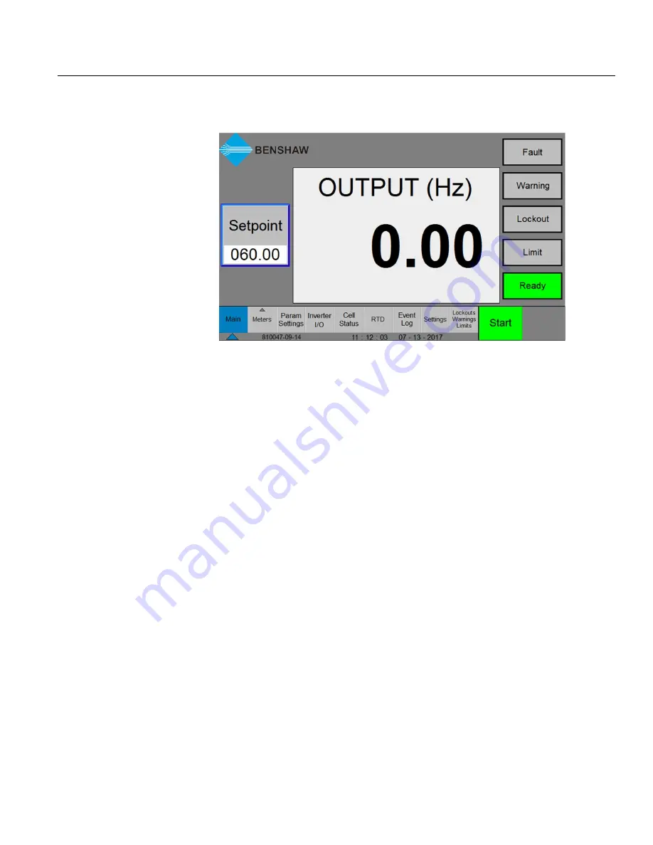 BENSHAW M2L 3000 User Manual Download Page 45