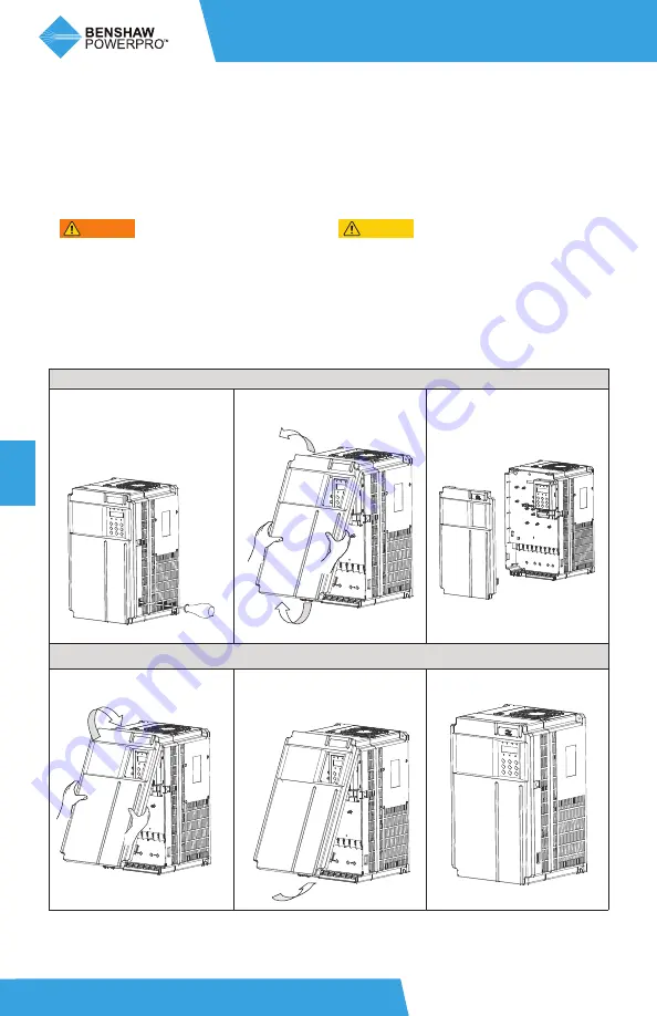 BENSHAW PowerPro RSI-PPVC-0001-4-3-B-IP20-IM User Manual Download Page 38