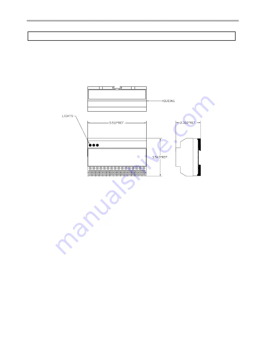 BENSHAW RediStart MX3 Series User Manual Download Page 58