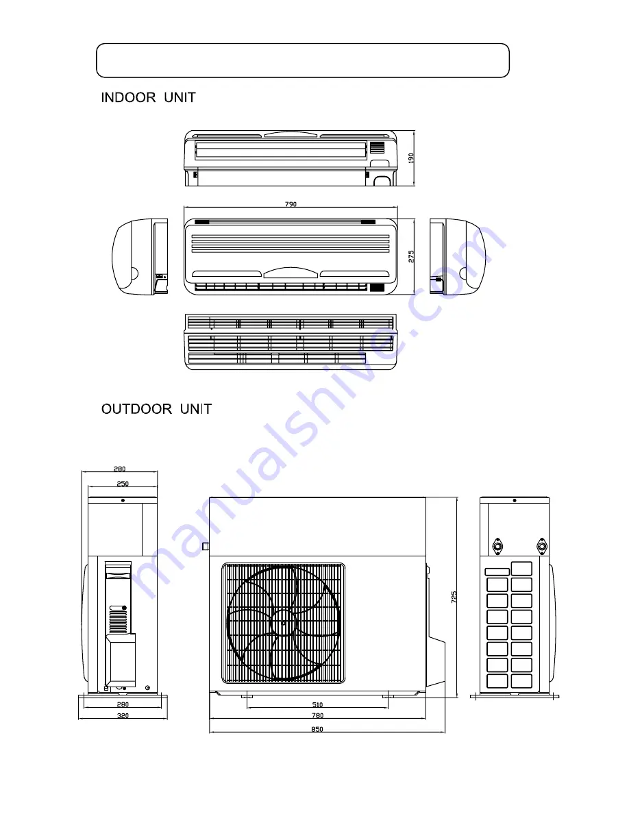 BENSON BENDX ACHW 34 Operation Manual Download Page 7