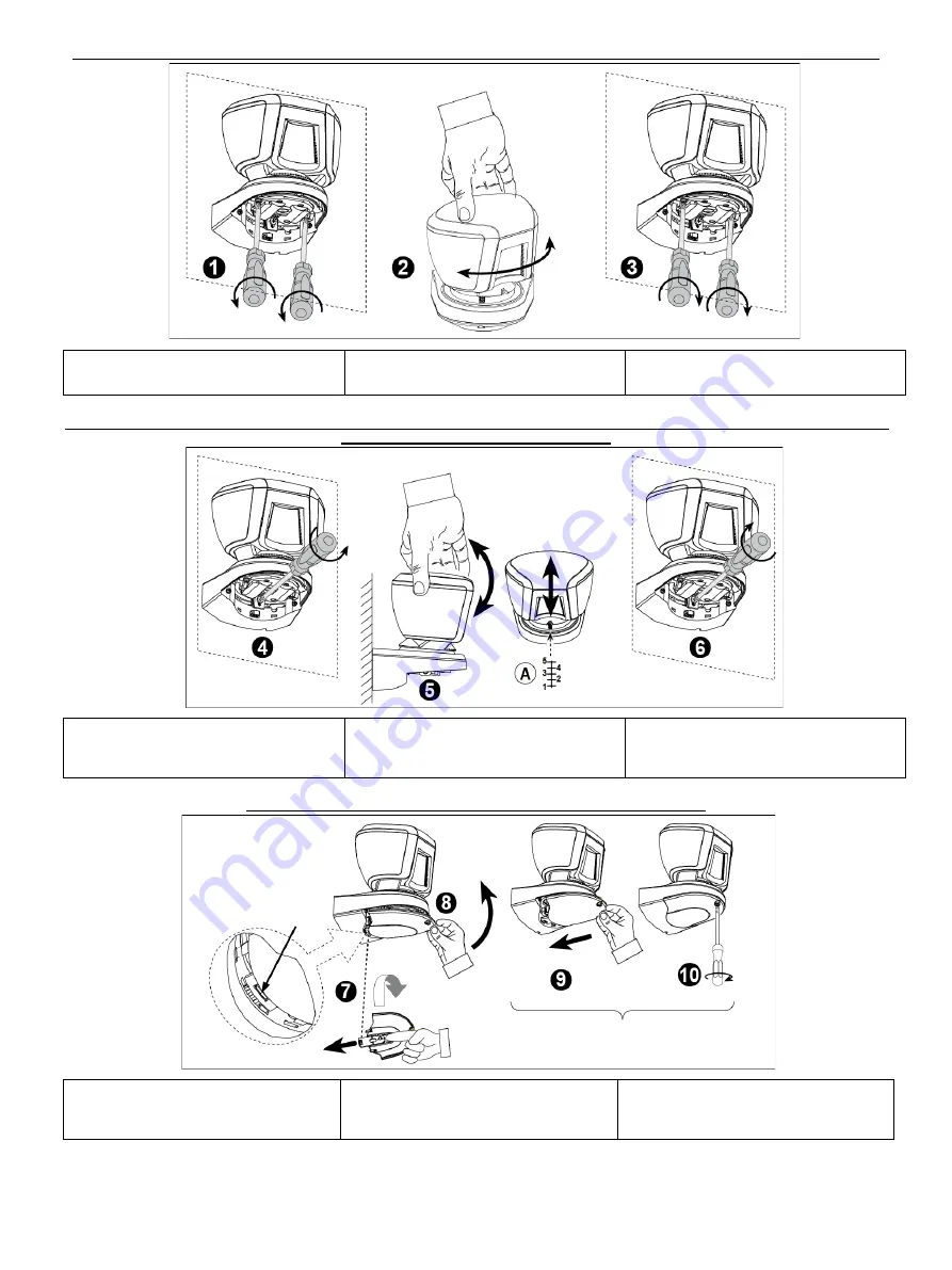 Bentel Security BW-ODT Manual Download Page 12