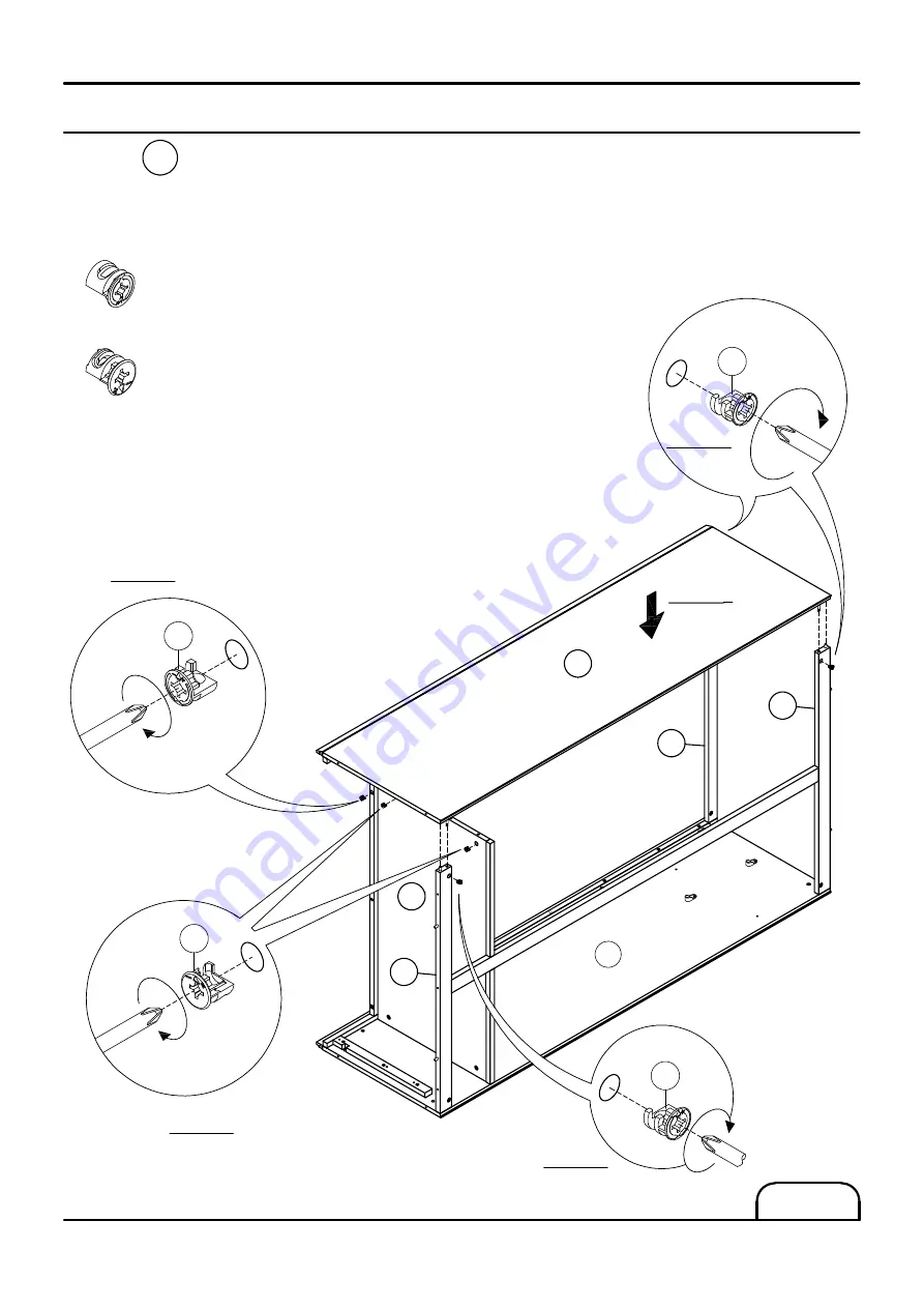 Bentley Designs ATLANTA BR 480X 4007-82 Assembly Instructions Manual Download Page 8