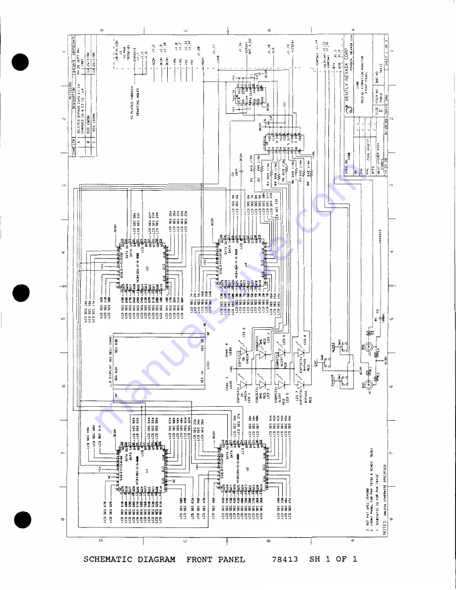 Bently Nevada 3300/20 Скачать руководство пользователя страница 85