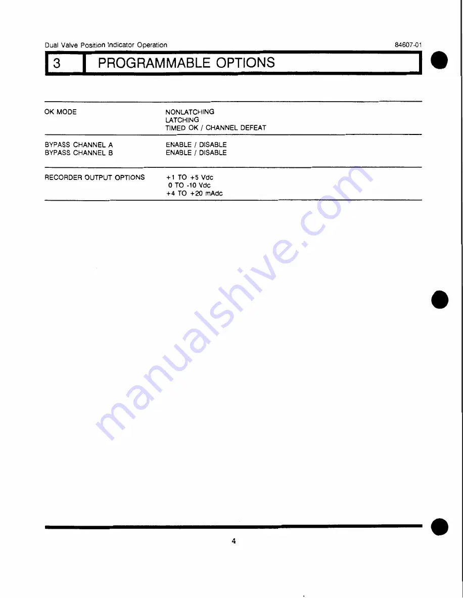 Bently Nevada 3300/70 Operation Manual Download Page 11