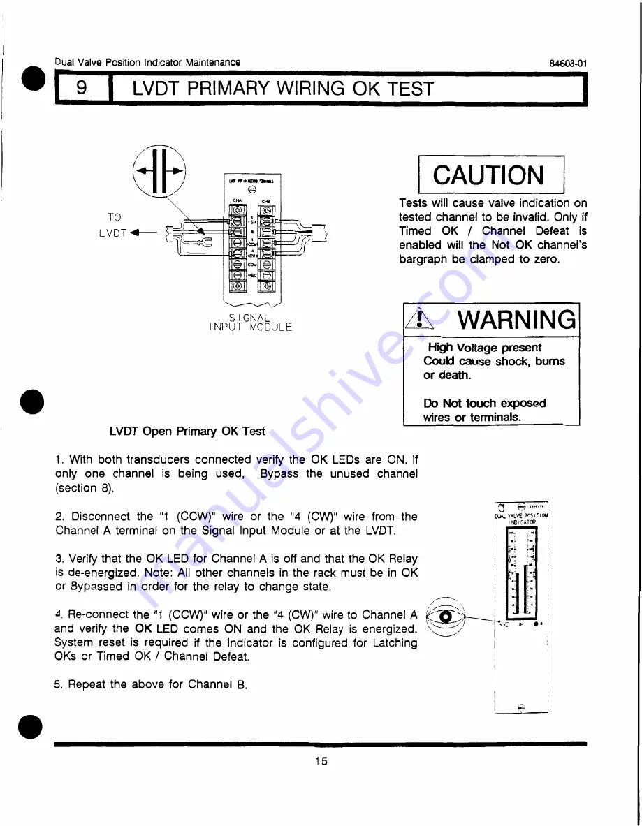 Bently Nevada 3300/70 Operation Manual Download Page 42