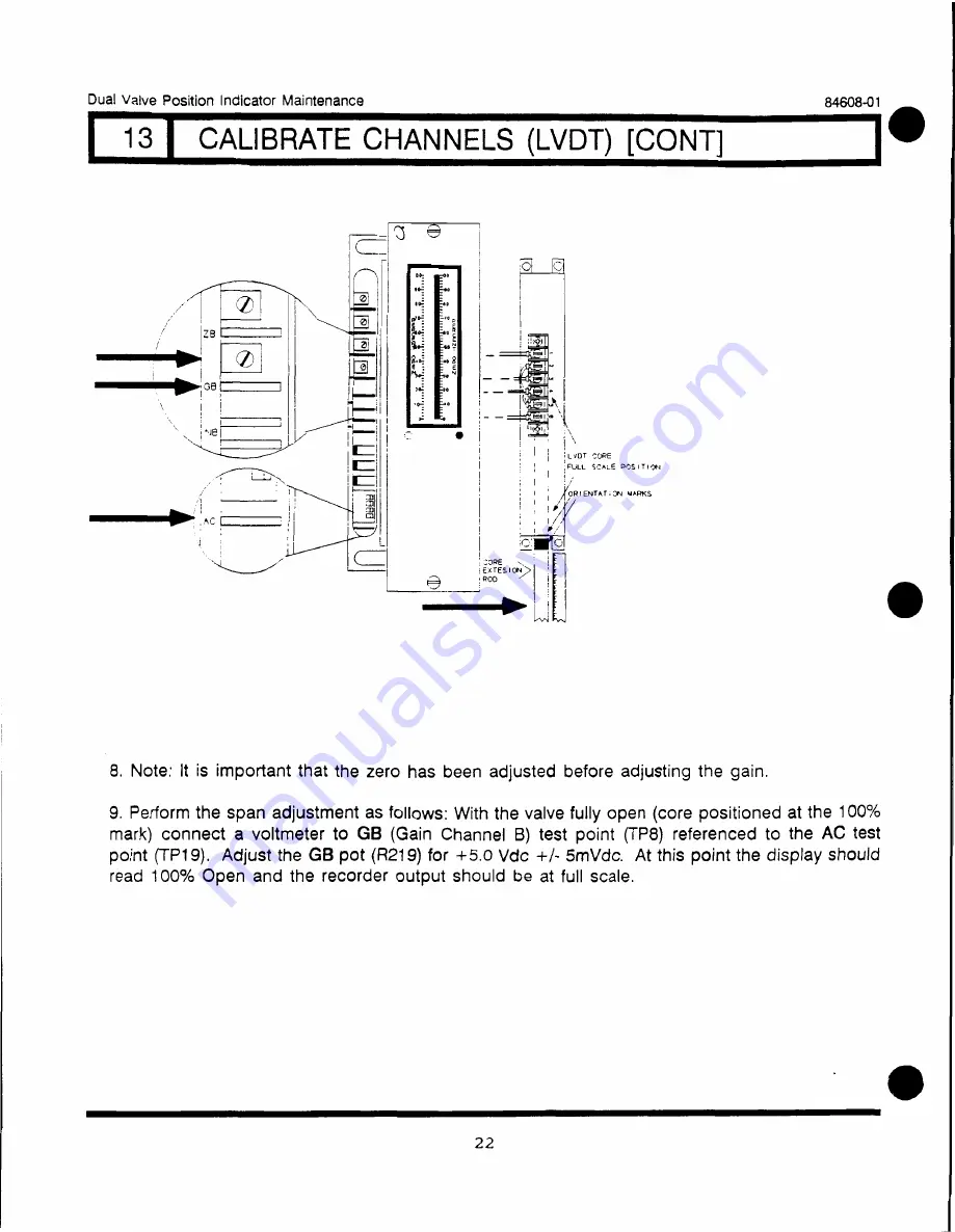 Bently Nevada 3300/70 Operation Manual Download Page 49