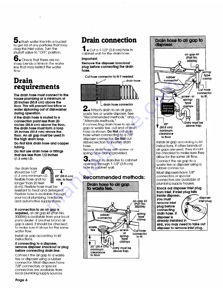 Benton Harbor Direct wire Models Installation Instructions Manual Download Page 6