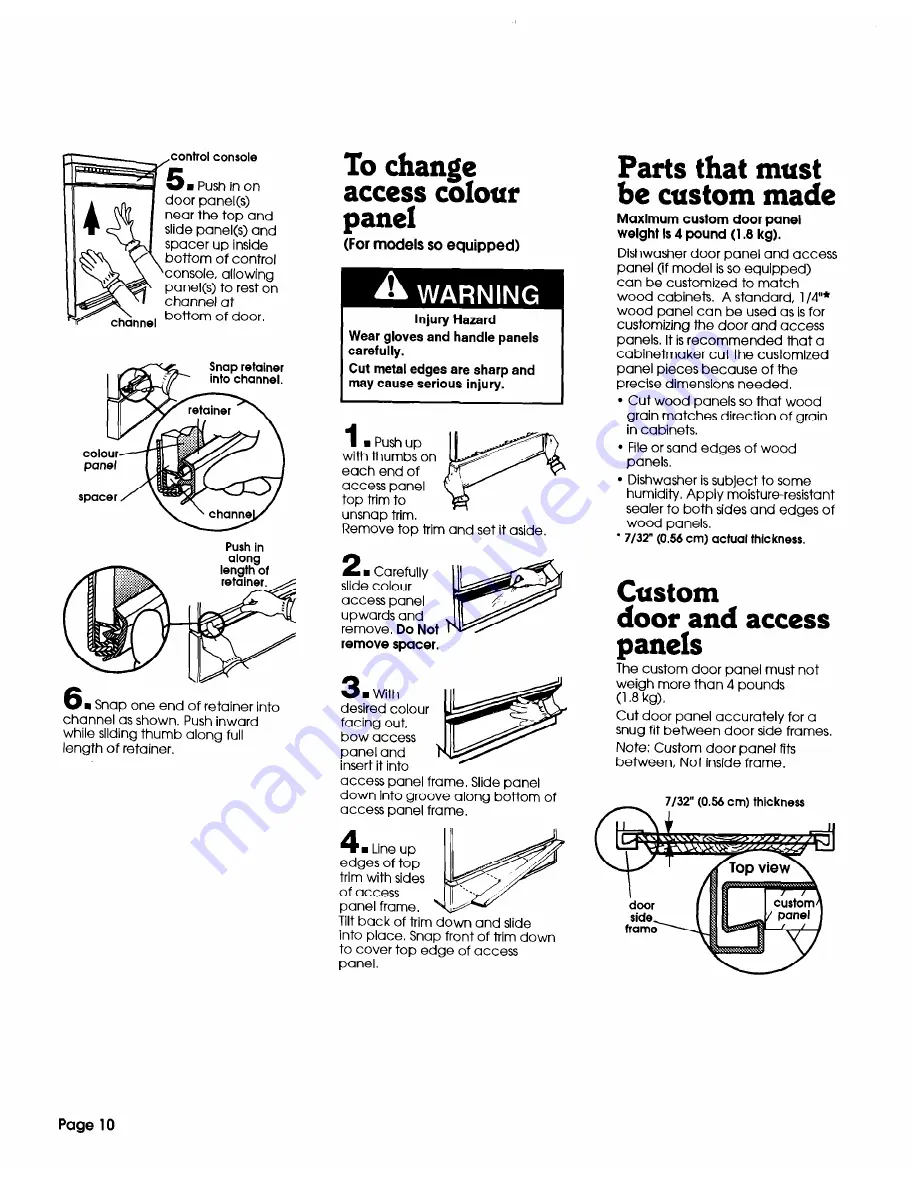 Benton Harbor Direct wire Models Installation Instructions Manual Download Page 10