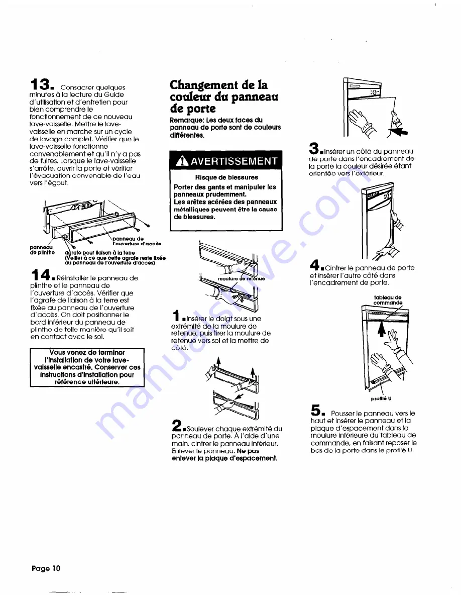 Benton Harbor Direct wire Models Скачать руководство пользователя страница 22