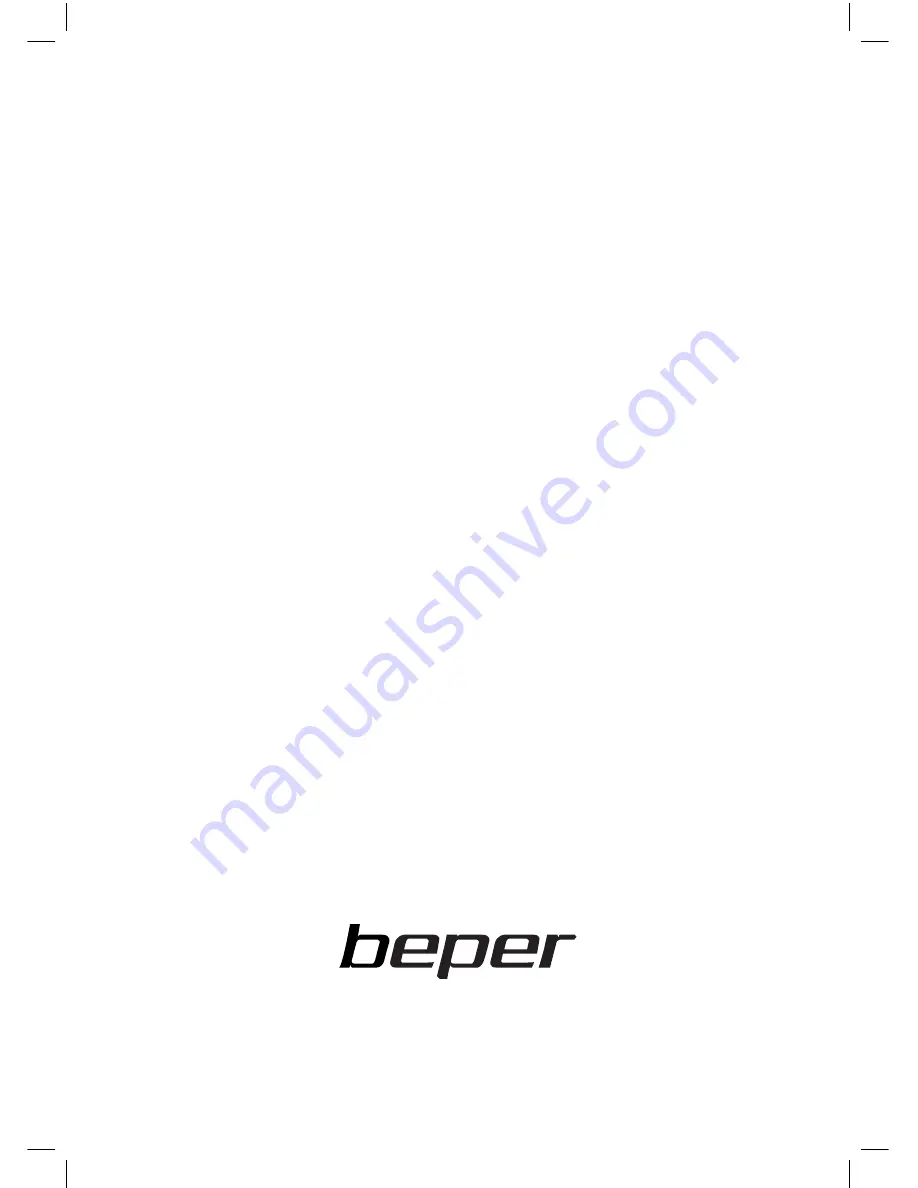 Beper 90.514 Use Instructions Download Page 28